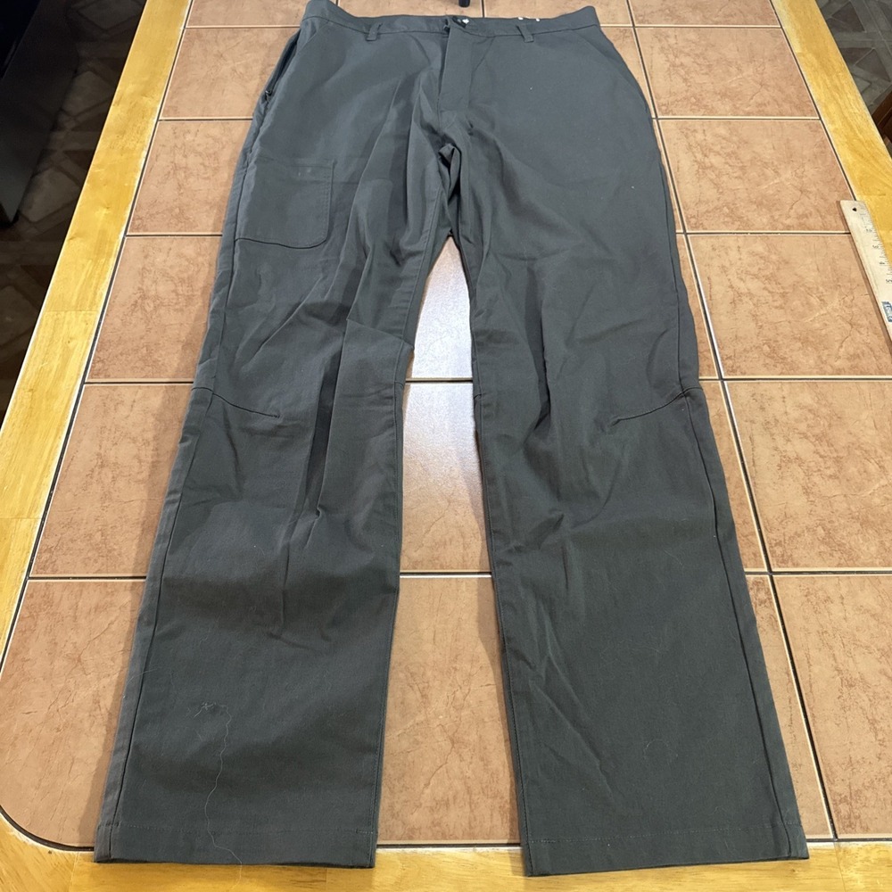 Bearded‎ Goat Union Pants Men's Size 31 x 30 Green Chino Pockets Outdoor Hiking